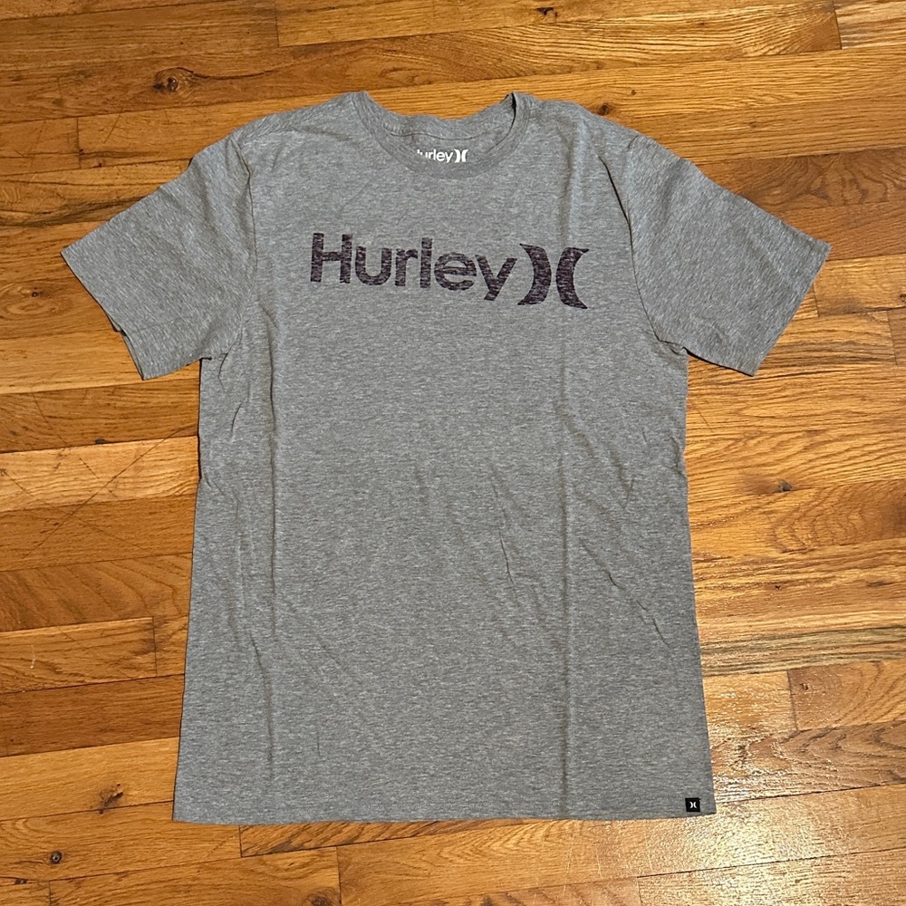Hurley Heather Gray Short Sleeve Tee